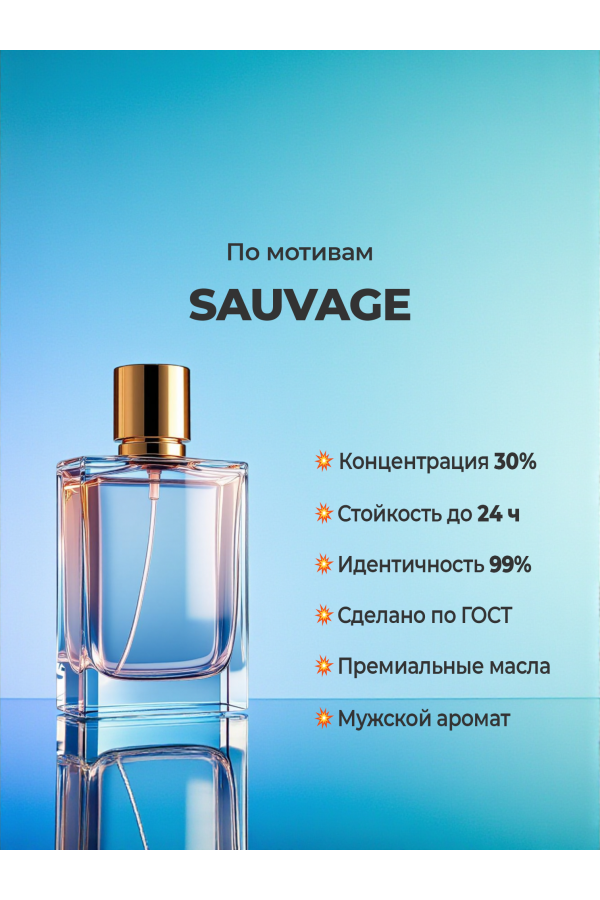 CHRISTIAN DIOR SAUVAGE (мотив) CHRISTIAN DIOR SAUVAGE (мотив)