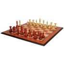 Wood Chess Set African Padauk & Boxwood